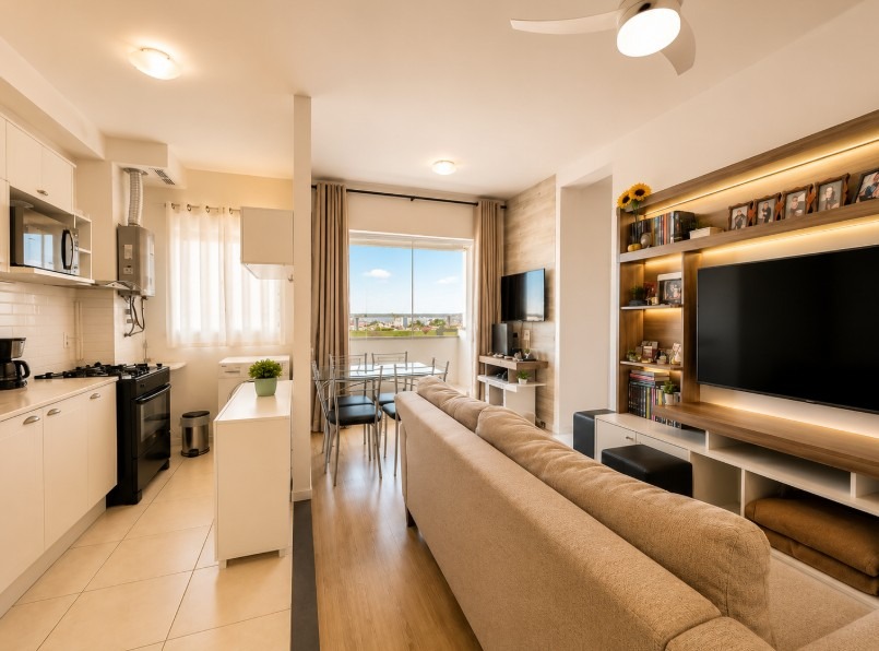 Apartamento, 3 quartos, 60 m² - Foto 1