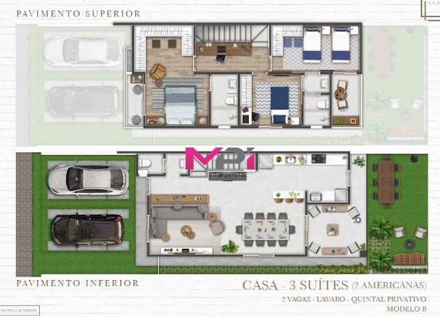 Casa de Condomínio, 4 quartos - Foto 18