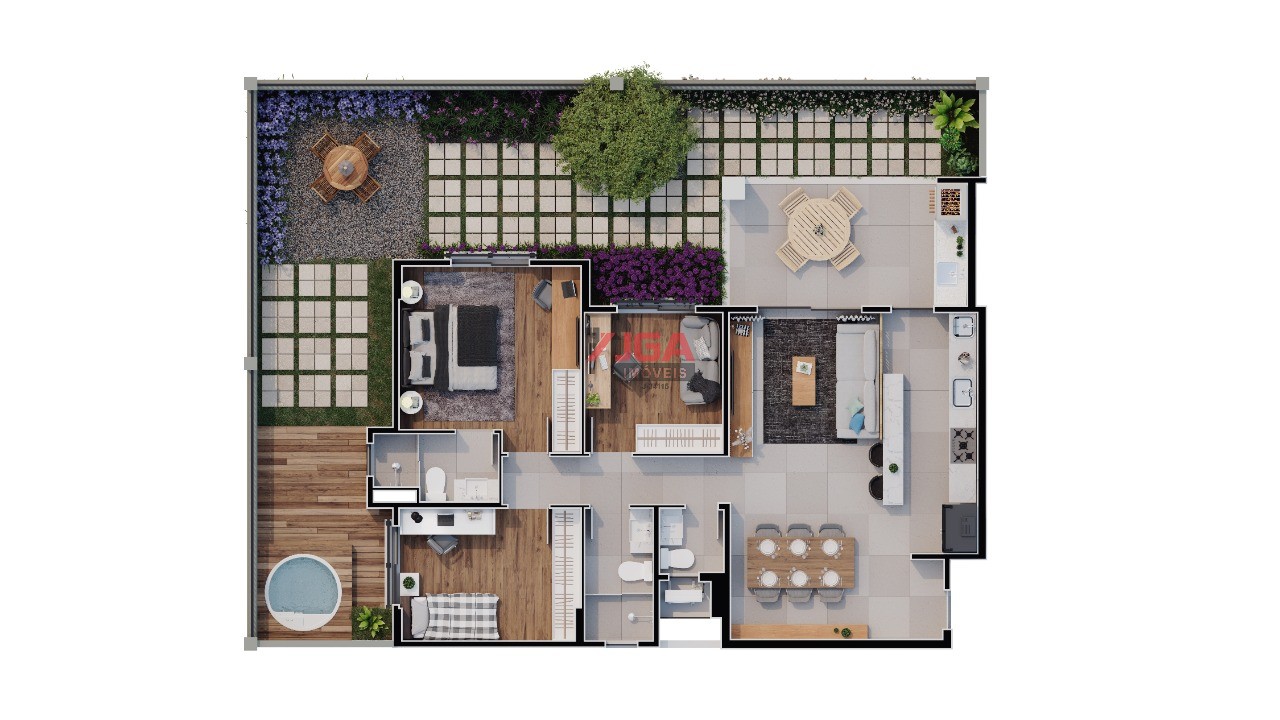 Apartamento, 3 quartos, 91 m² - Foto 11