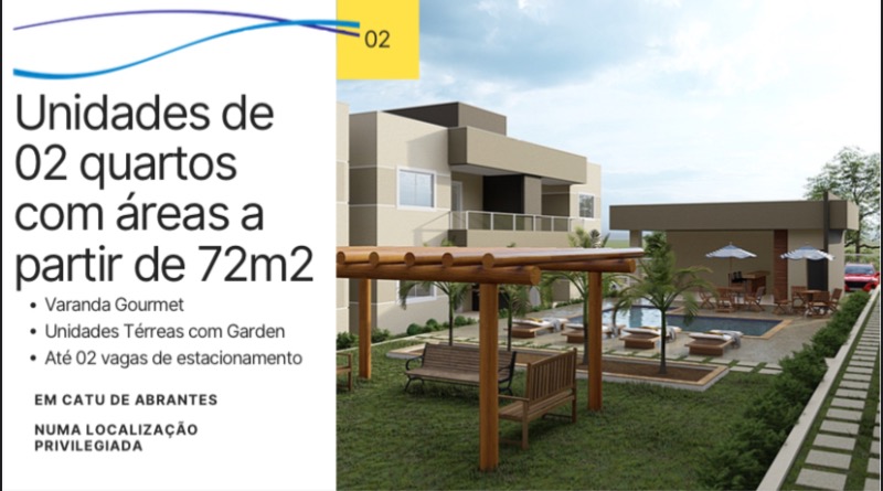 Casa de Condomínio, 2 quartos - Foto 1