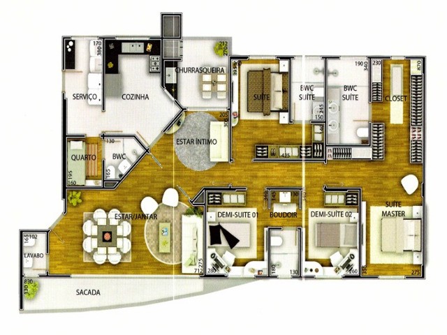 Apartamento, 4 quartos, 326 m² - Foto 5