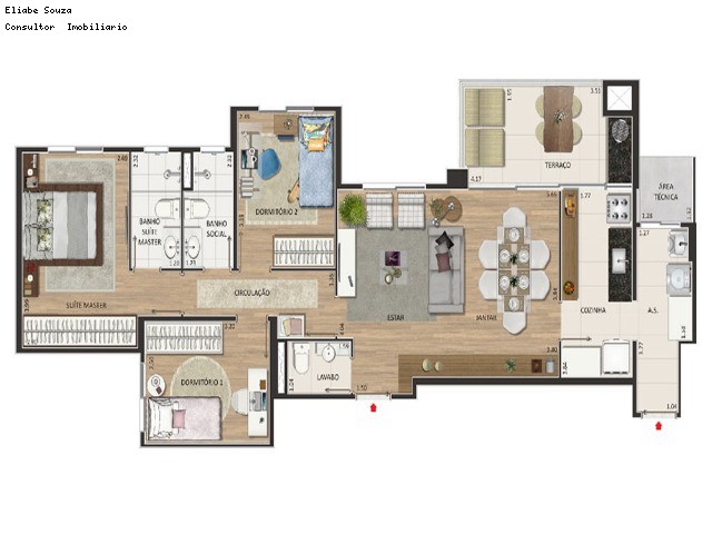 APARTAMENTO em JARDIM PAU PRETO, INDAIATUBA - Apartamento novo de luxo pronto para morar em Indaiatuba/SP - Foto 4