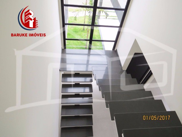 CASA DE CONDOMÍNIO em JARDIM PARK REAL, INDAIATUBA - Casa com designer moderno que integra os ambientes sociais - Foto 20