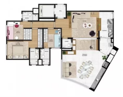Apartamento, 3 quartos, 122 m² - Foto 31