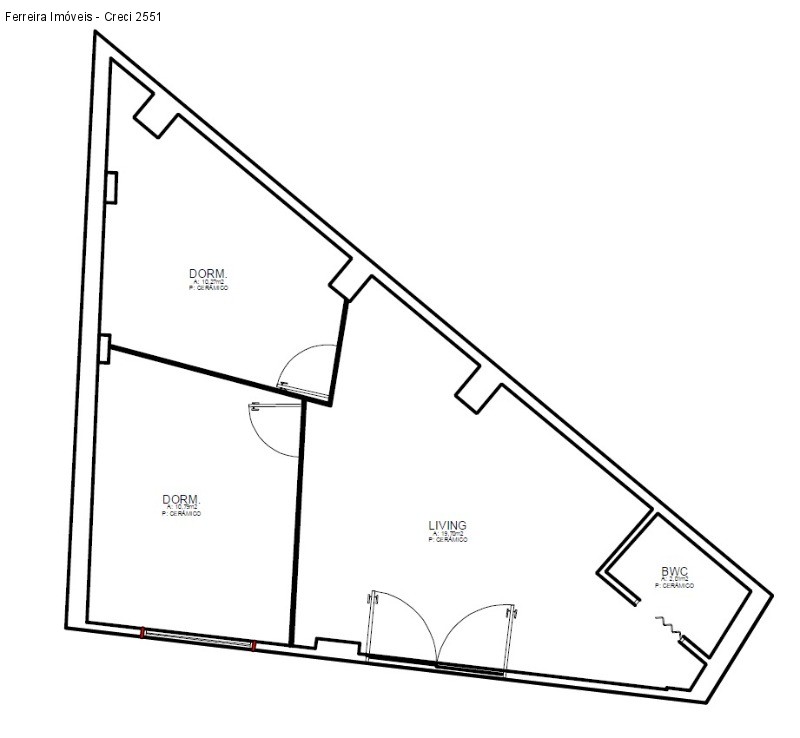 Sobrado, 2 quartos, 42 m² - Foto 2