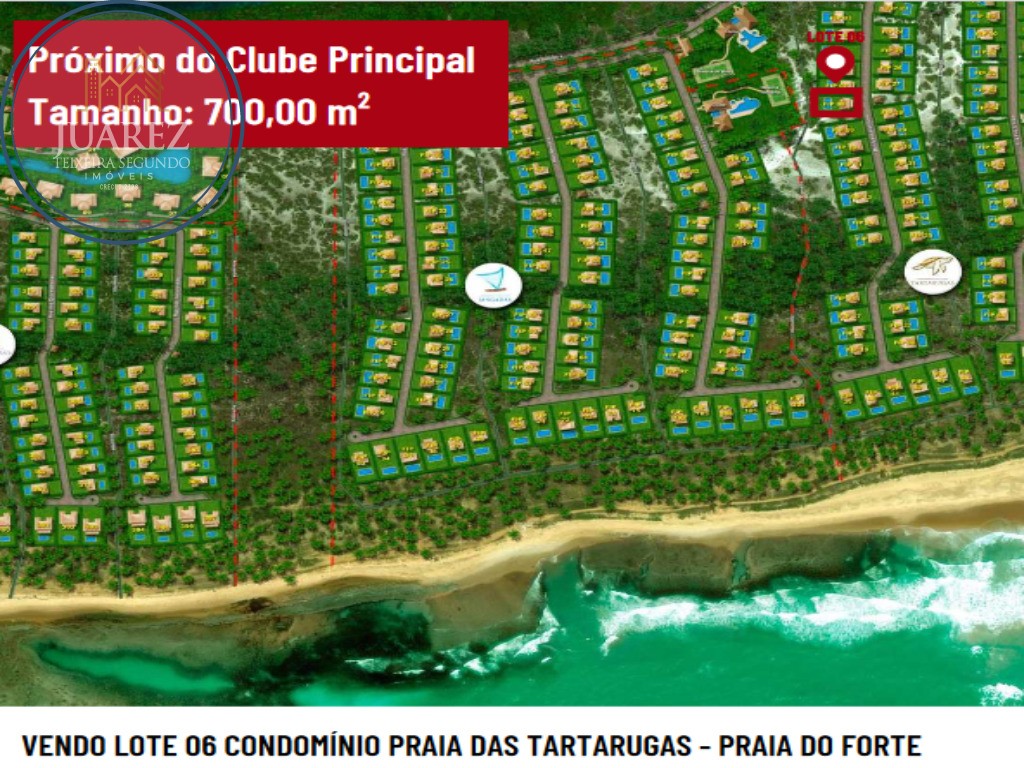 Terreno - Praia do forte