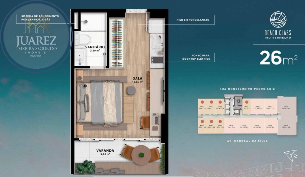 Apartamento - Rio vermelho