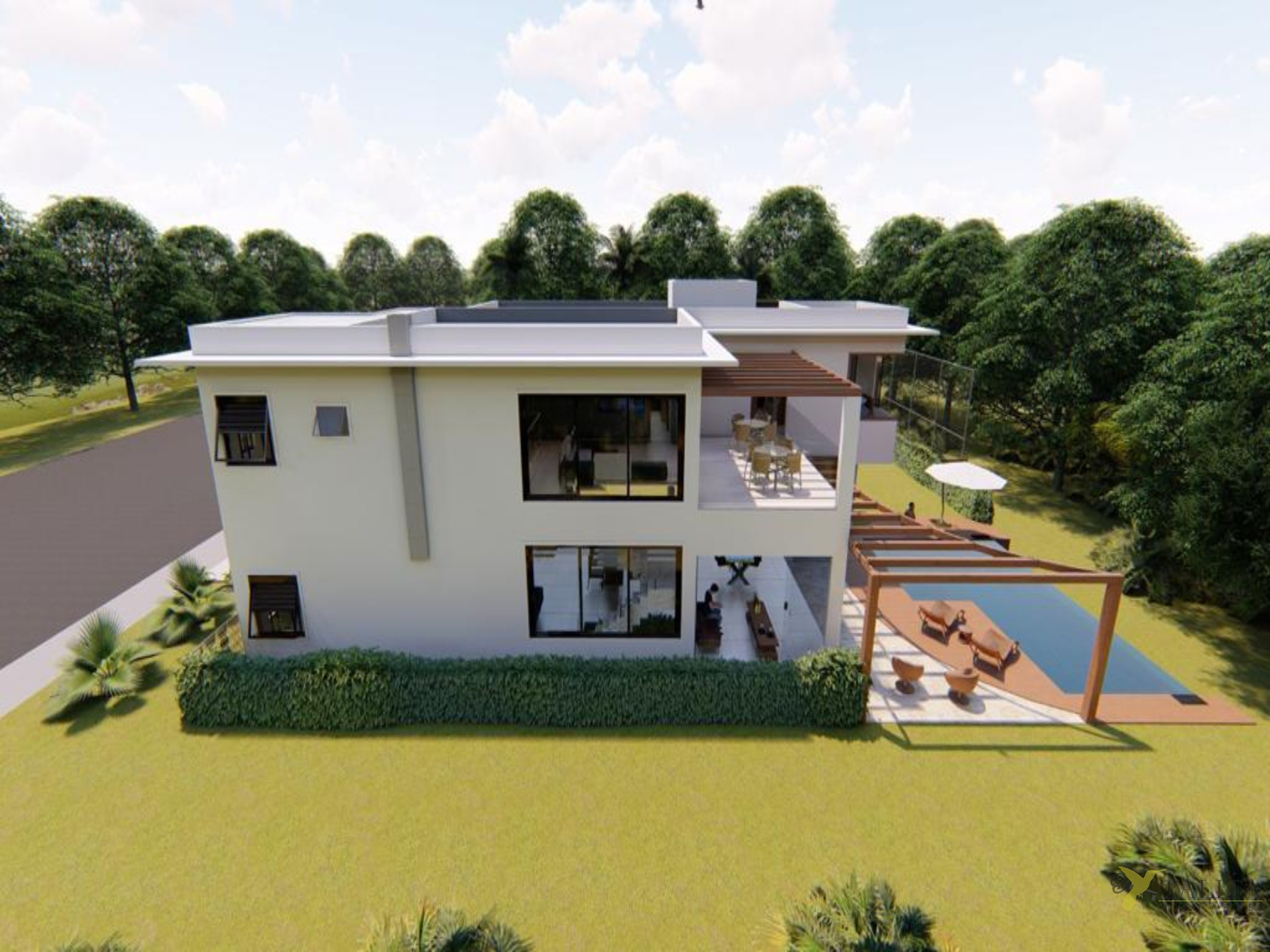 Casa em construção à venda - condomínio fechado - cesário la