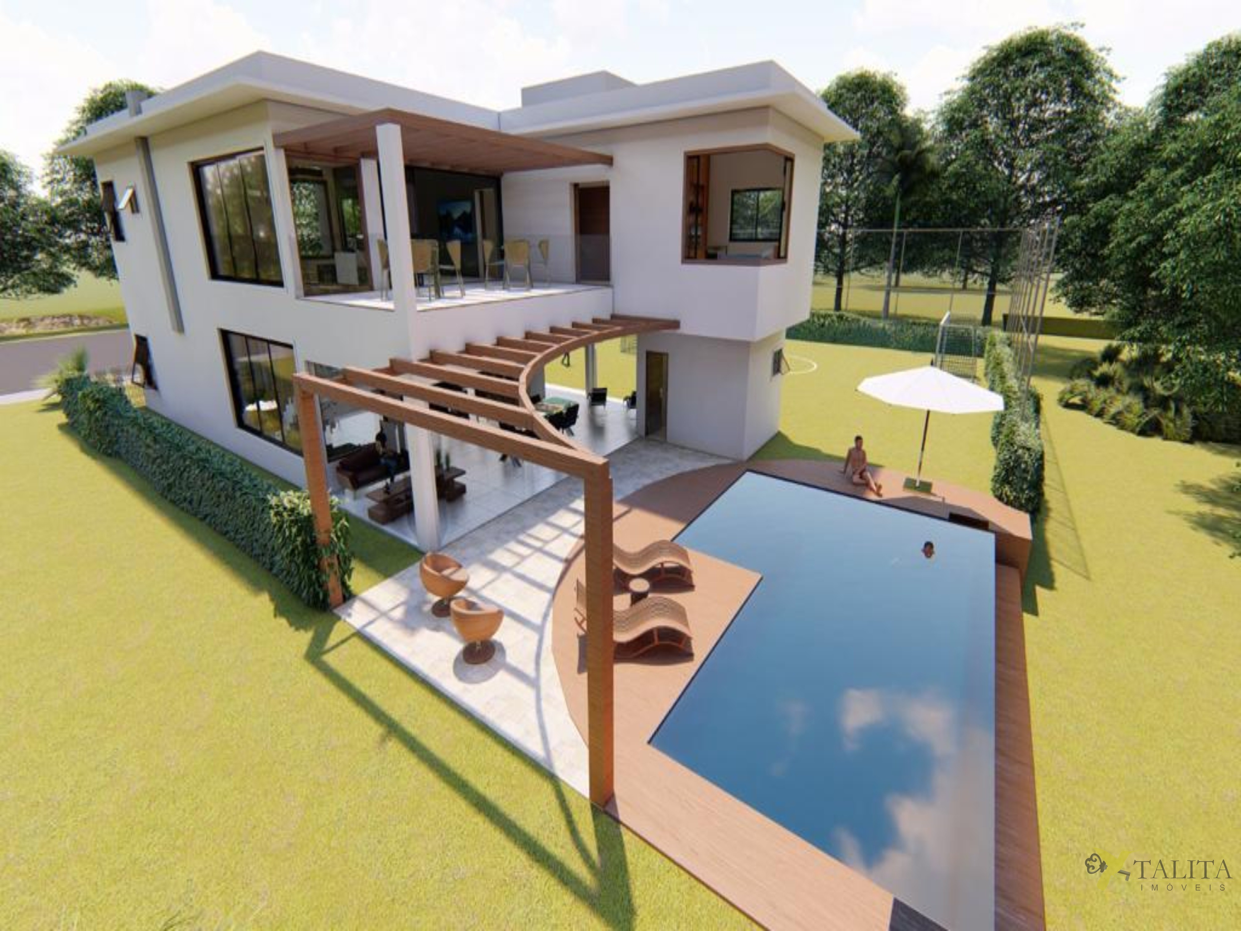 Casa em construção à venda - condomínio fechado - cesário la