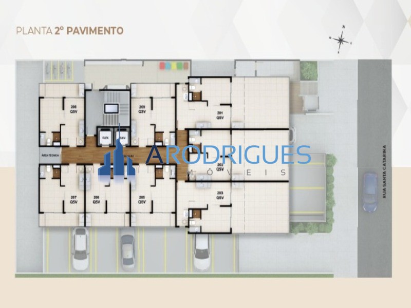 Flat/Apart Hotel, 1 quarto, 59 m² - Foto 12