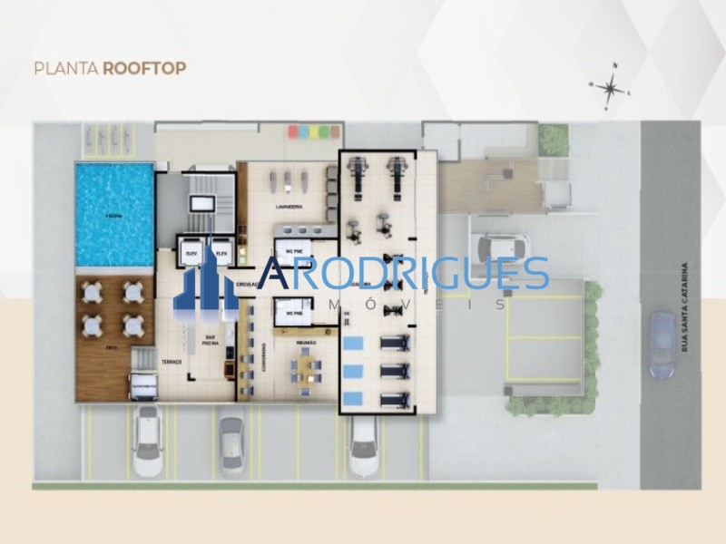 Flat/Apart Hotel, 1 quarto, 59 m² - Foto 14