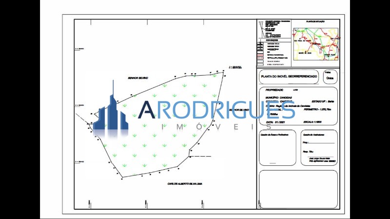 área 109.000m2 próximo a BR 324 e ao Porto ARATU