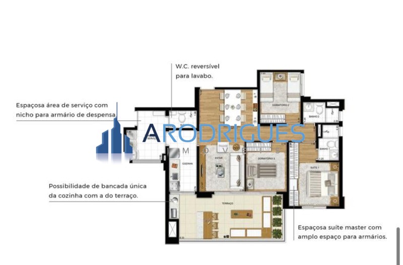 Apartamento, 3 quartos, 108 m² - Foto 42