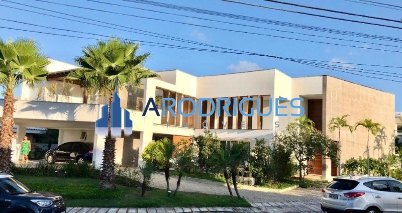 Casa de luxo em condomínio Alphaville I, Salvador-BA: 4 quartos, 4 suítes, 3 salas, 6 banheiros, 6 vagas de garagem, 650m². Venda ou locação!