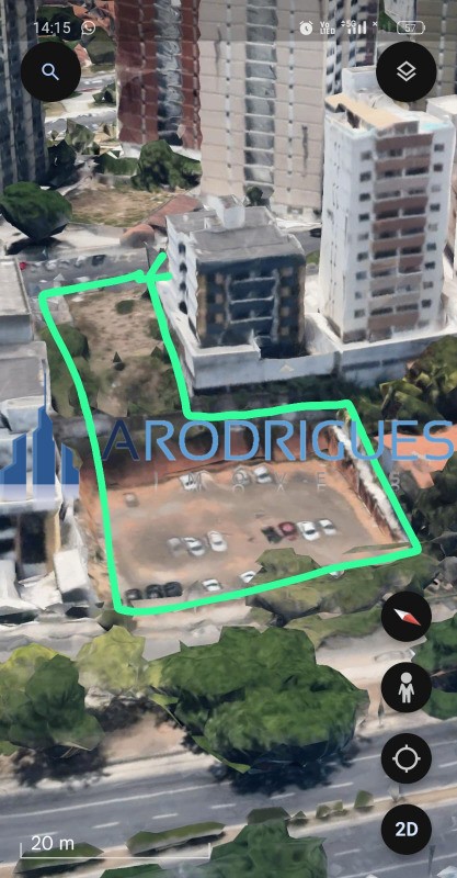 Oportunidade Única: Terreno de 1.891m² na Pituba, Salvador-BA, com contenção Pronta e Alvará para 18 Andares!