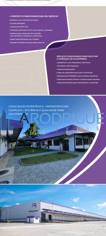 Aluguel de Galpão Industrial em Salvador-BA, Bairro Pirajá: 30 salas, 20 banheiros, 50 vagas de garagem, 60.000m² de área.