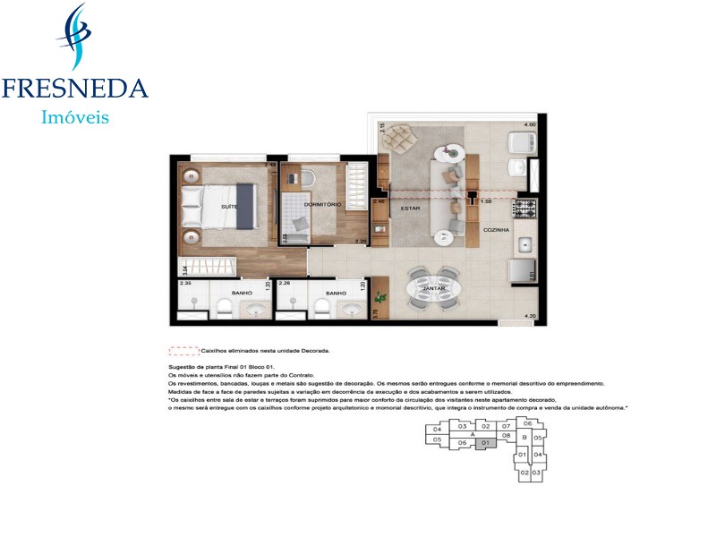 Apartamento, 2 quartos, 55 m² - Foto 45