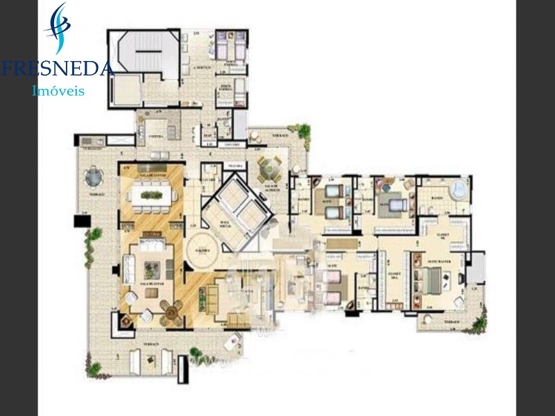 Apartamento, 4 quartos, 401 m² - Foto 38