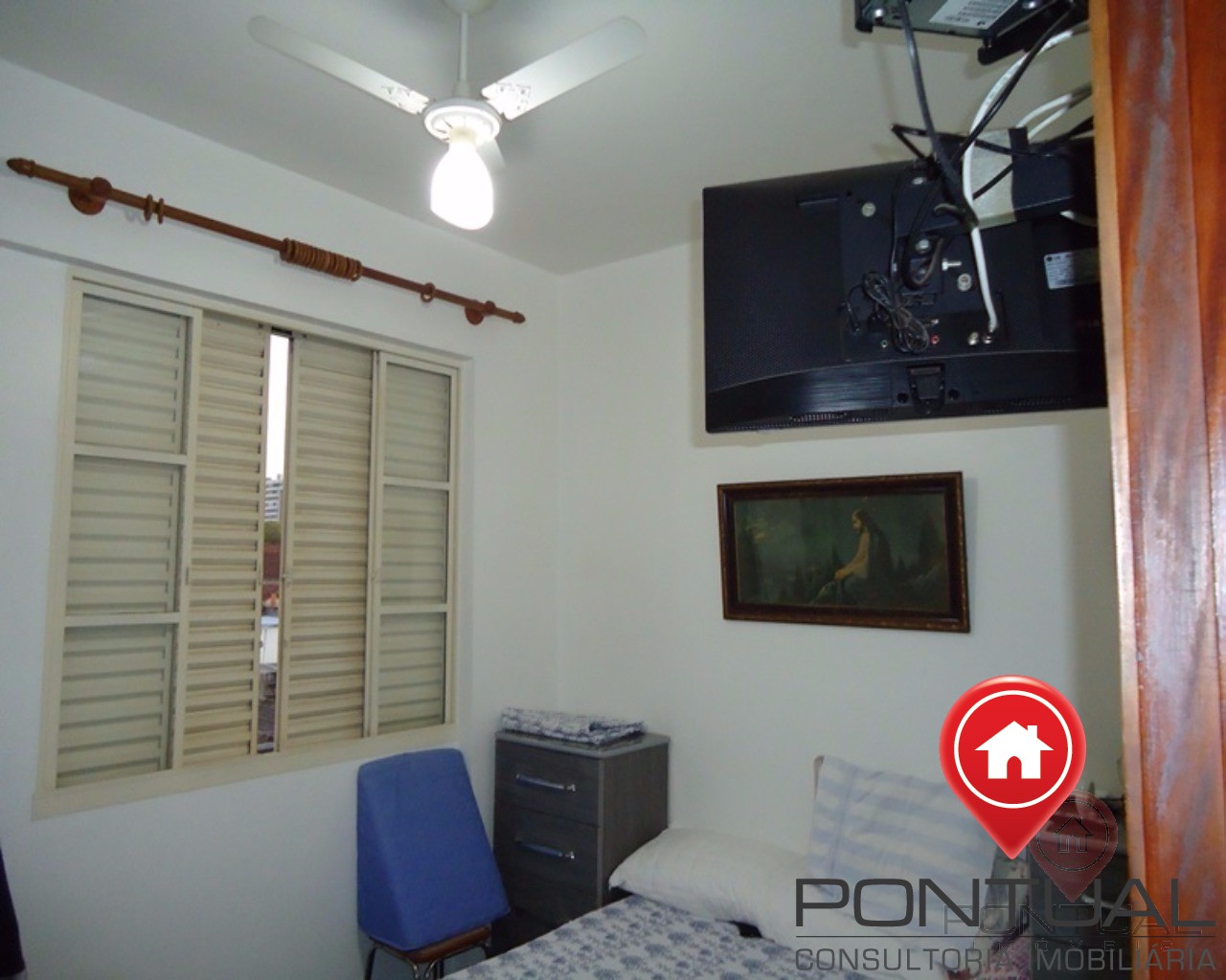 Apartamento à Venda no Centro de Marília SP, Ed. João Borgueti, 2 dorms, 127m². Aceita permuta! Fale já. Pontual Imóveis sua imobiliária em Marília.