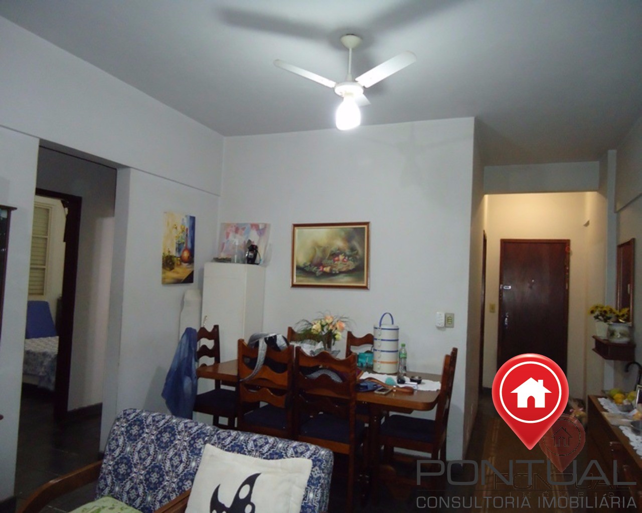 Apartamento à Venda no Centro de Marília SP, Ed. João Borgueti, 2 dorms, 127m². Aceita permuta! Fale já. Pontual Imóveis sua imobiliária em Marília.