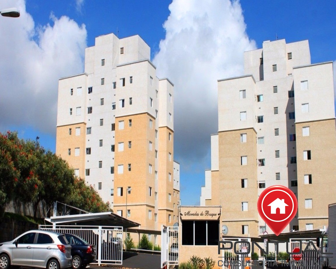 Apartamento à venda em marília-sp, moradas do bosque: 2 quar