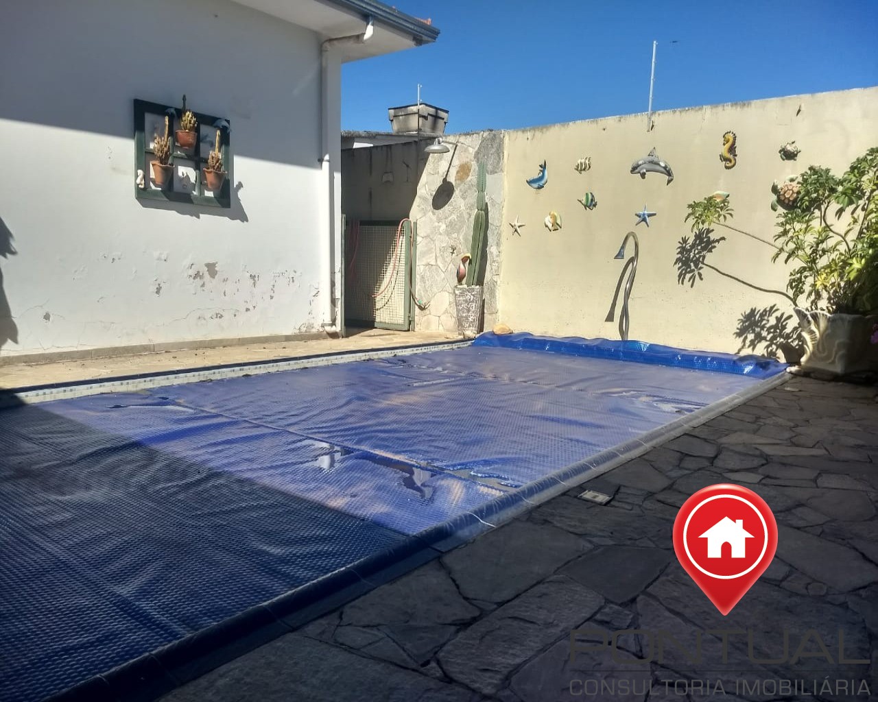 Casa à Venda São Miguel Marília 3 Quartos Piscina R$ 480mil - Confira! Pontual Imóveis sua imobiliária em Marília