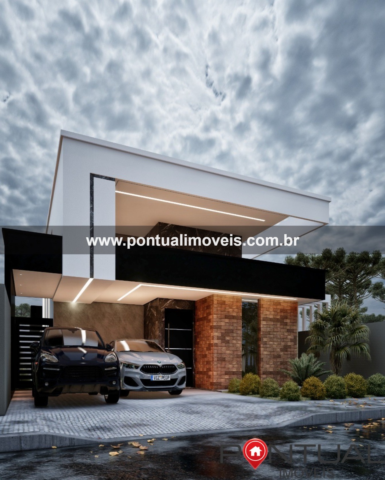 Espetacular casa em condomínio à venda em marília-sp, condom