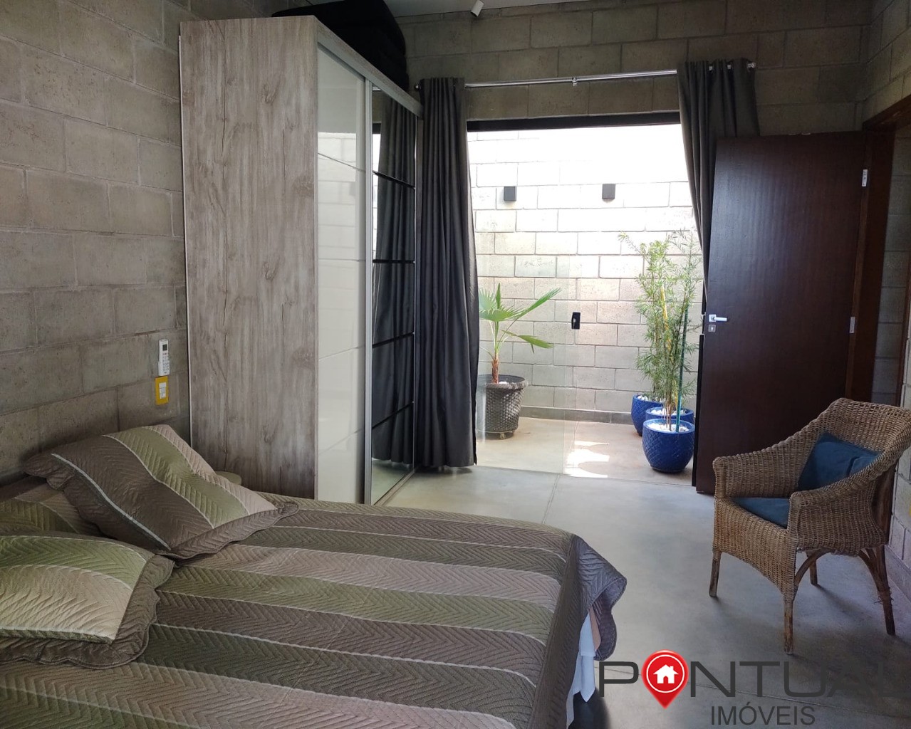 Casa à venda Marília Condomínio Campo Belo Casa com piscina 2 quartos 5 vagas Pontual Imóveis Marília - sua imobiliária em Marília