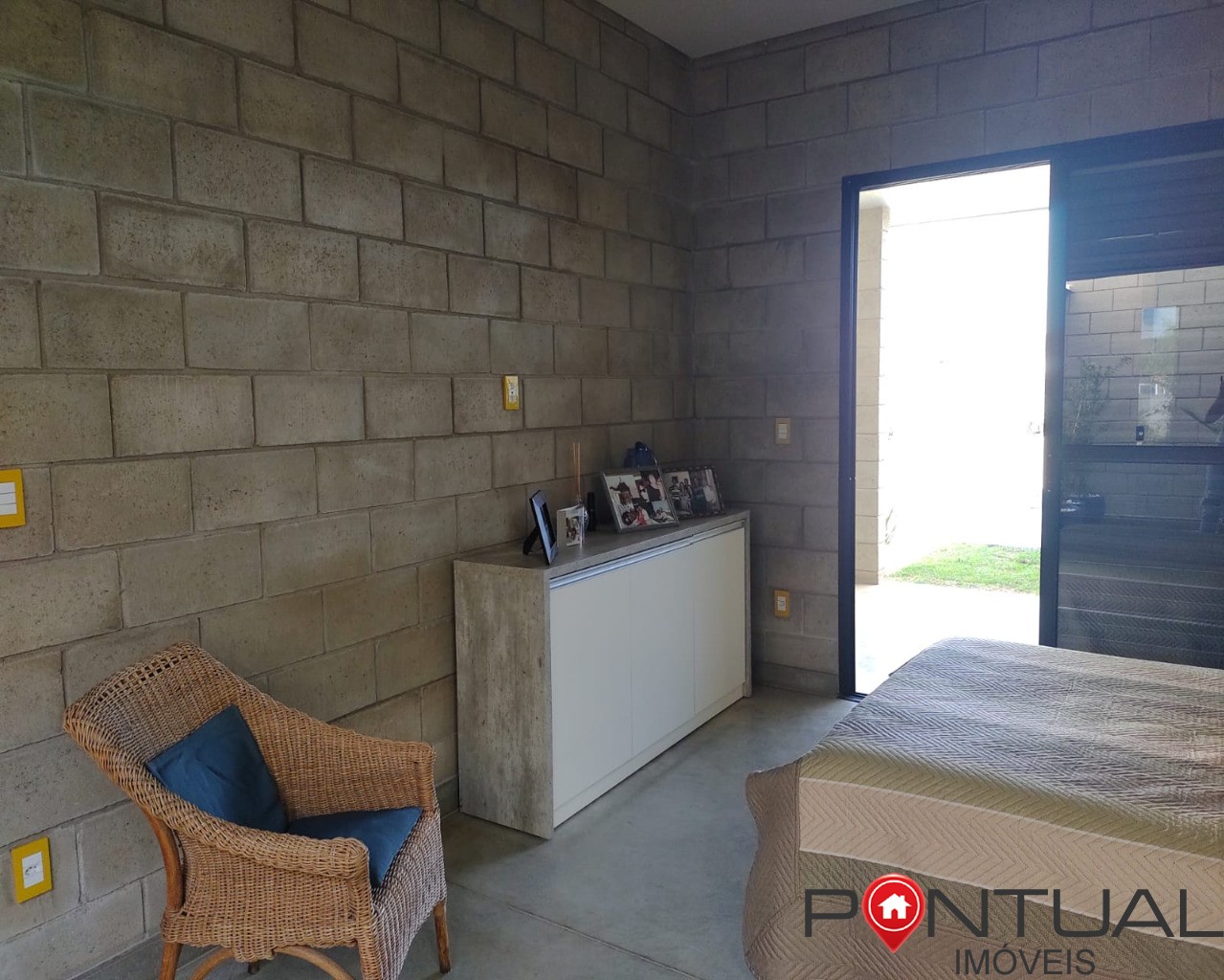 Casa à venda Marília Condomínio Campo Belo Casa com piscina 2 quartos 5 vagas Pontual Imóveis Marília - sua imobiliária em Marília