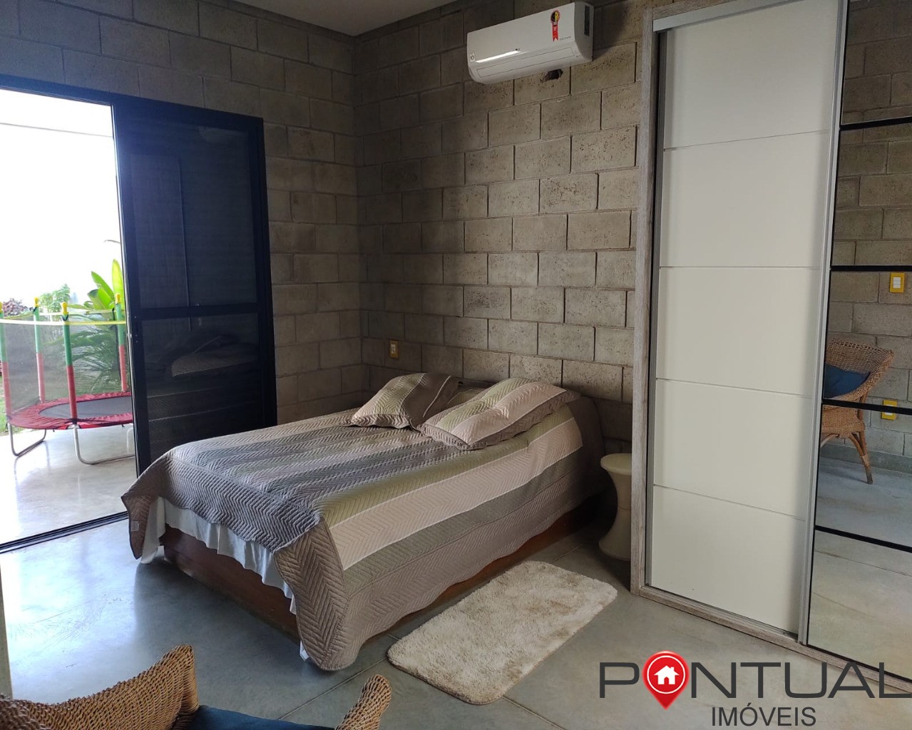 Casa à venda Marília Condomínio Campo Belo Casa com piscina 2 quartos 5 vagas Pontual Imóveis Marília - sua imobiliária em Marília