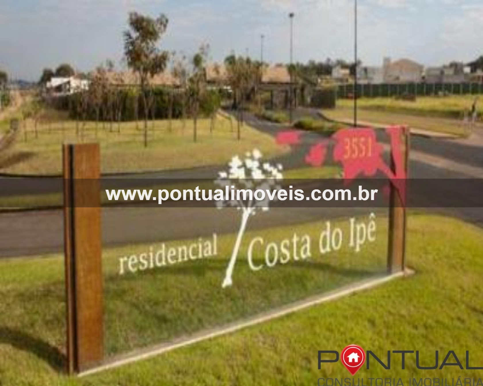 Terreno à venda no cond. Costa do ipê, marília, 333m². Estud