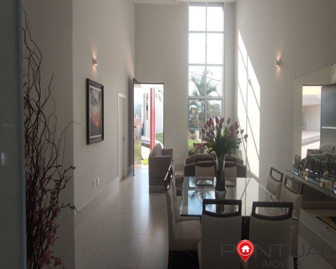 Casa à venda Marília Recanto Esmeraldas Casa com área gourmet 3 suítes closet Pontual Imóveis - lindas casas na sua imobiliária em Marília