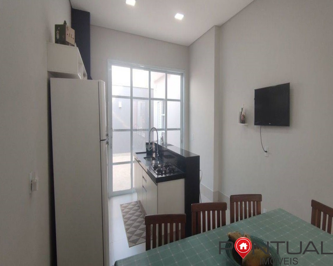 Casa à venda Marília Recanto Esmeraldas Casa com área gourmet 3 suítes closet Pontual Imóveis - lindas casas na sua imobiliária em Marília