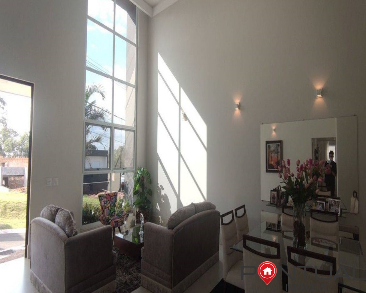 Casa à venda Marília Recanto Esmeraldas Casa com área gourmet 3 suítes closet Pontual Imóveis - lindas casas na sua imobiliária em Marília