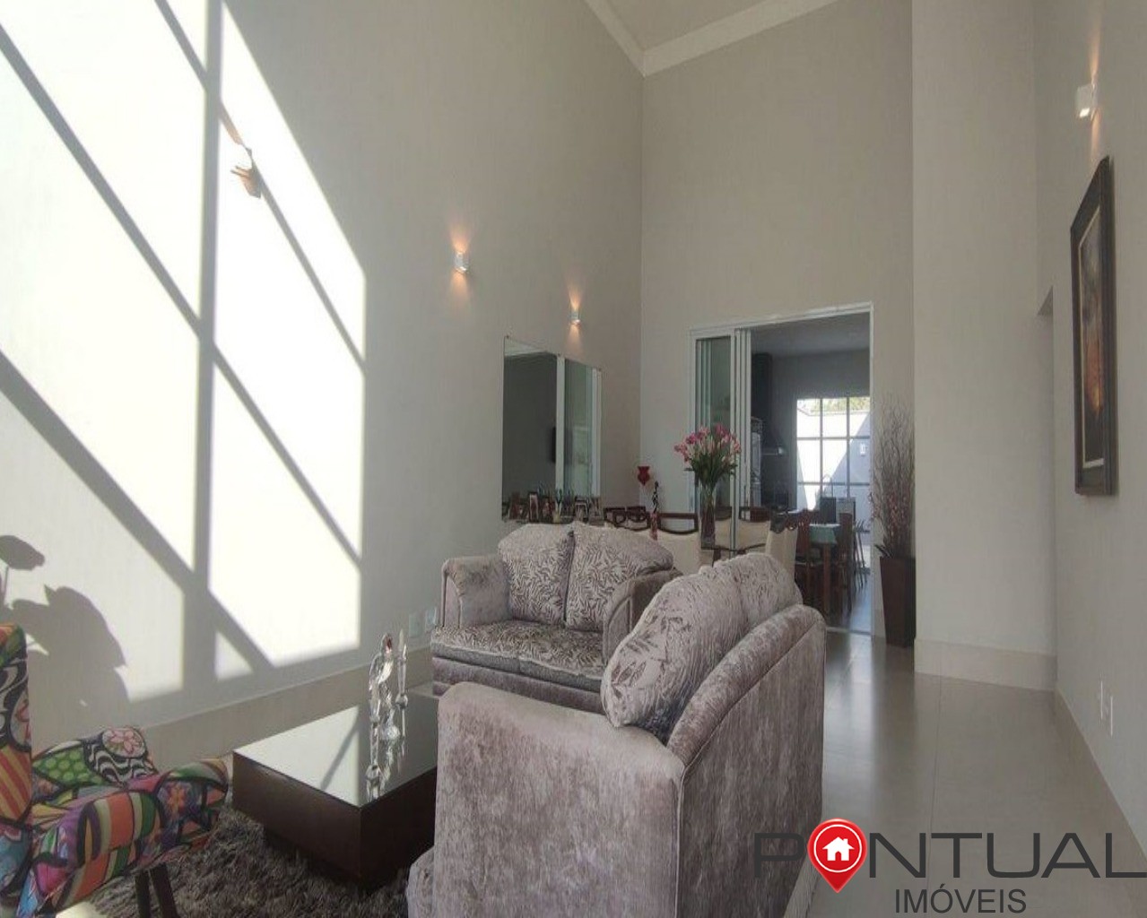 Casa à venda Marília Recanto Esmeraldas Casa com área gourmet 3 suítes closet Pontual Imóveis - lindas casas na sua imobiliária em Marília