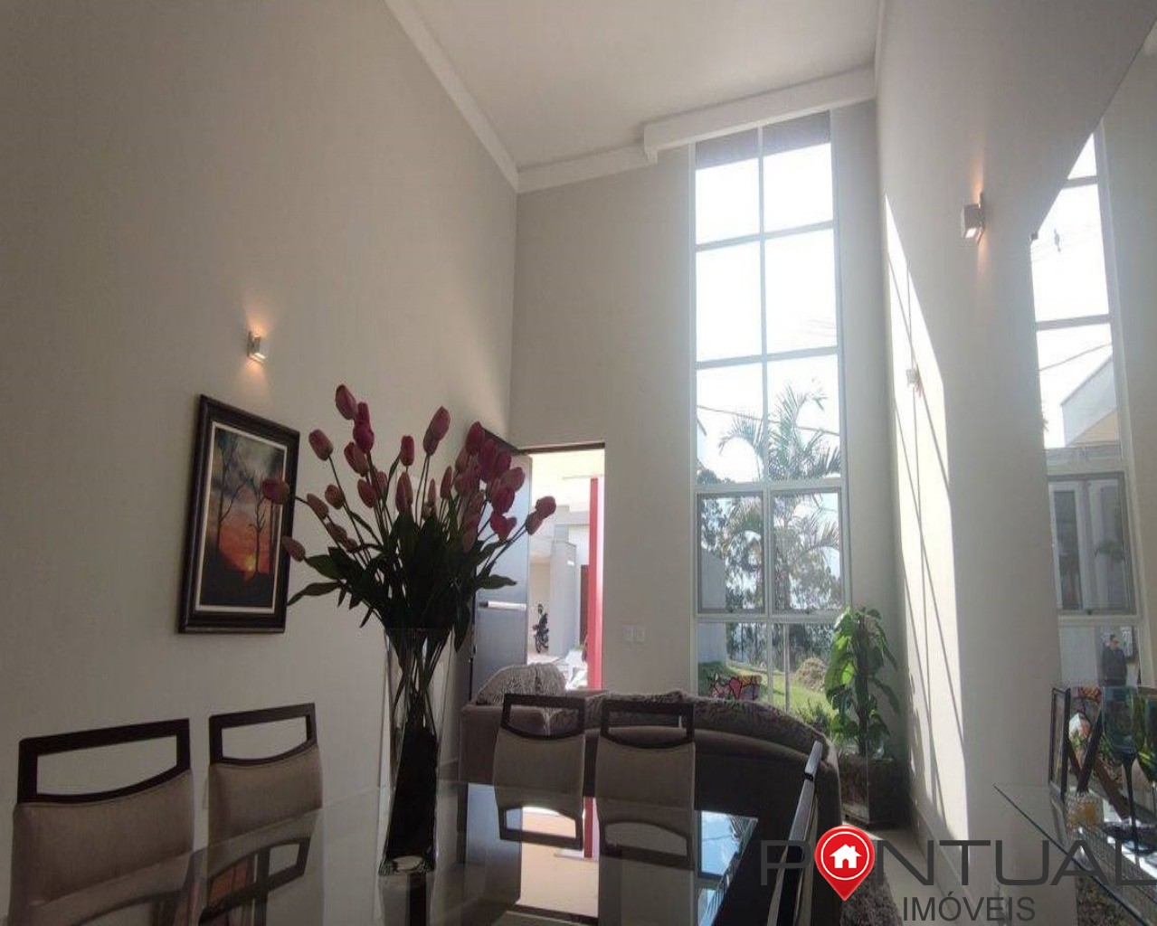Casa à venda Marília Recanto Esmeraldas Casa com área gourmet 3 suítes closet Pontual Imóveis - lindas casas na sua imobiliária em Marília