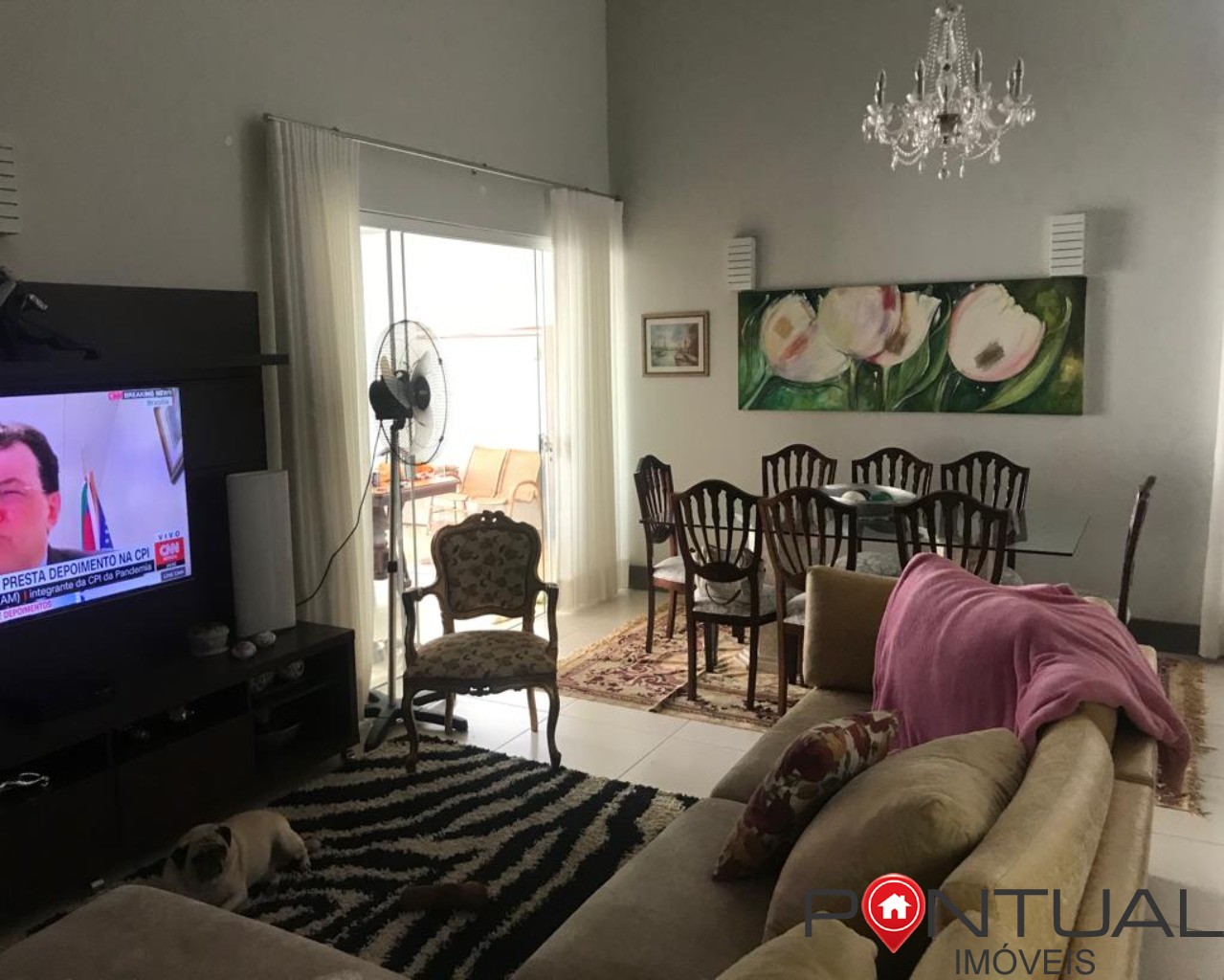 Casa à venda Marília Parque Esmeraldas II Casa com piscina 3 suítes closet permuta Pontual Imóveis Marília - sua imobiliária em Marília