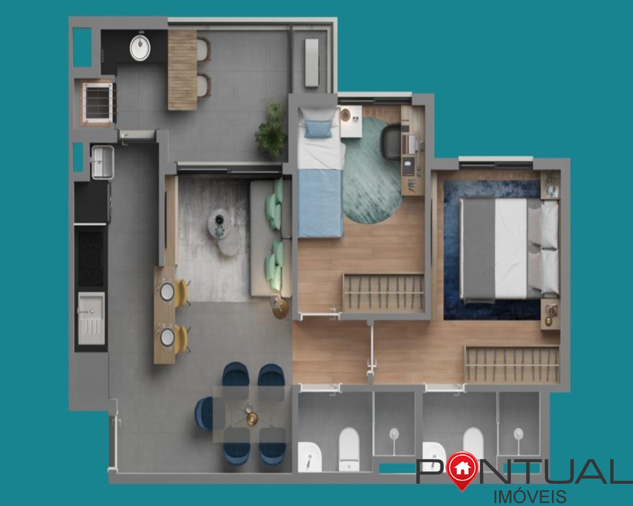 Lançamento de apartamentos à venda em marília na avenida das