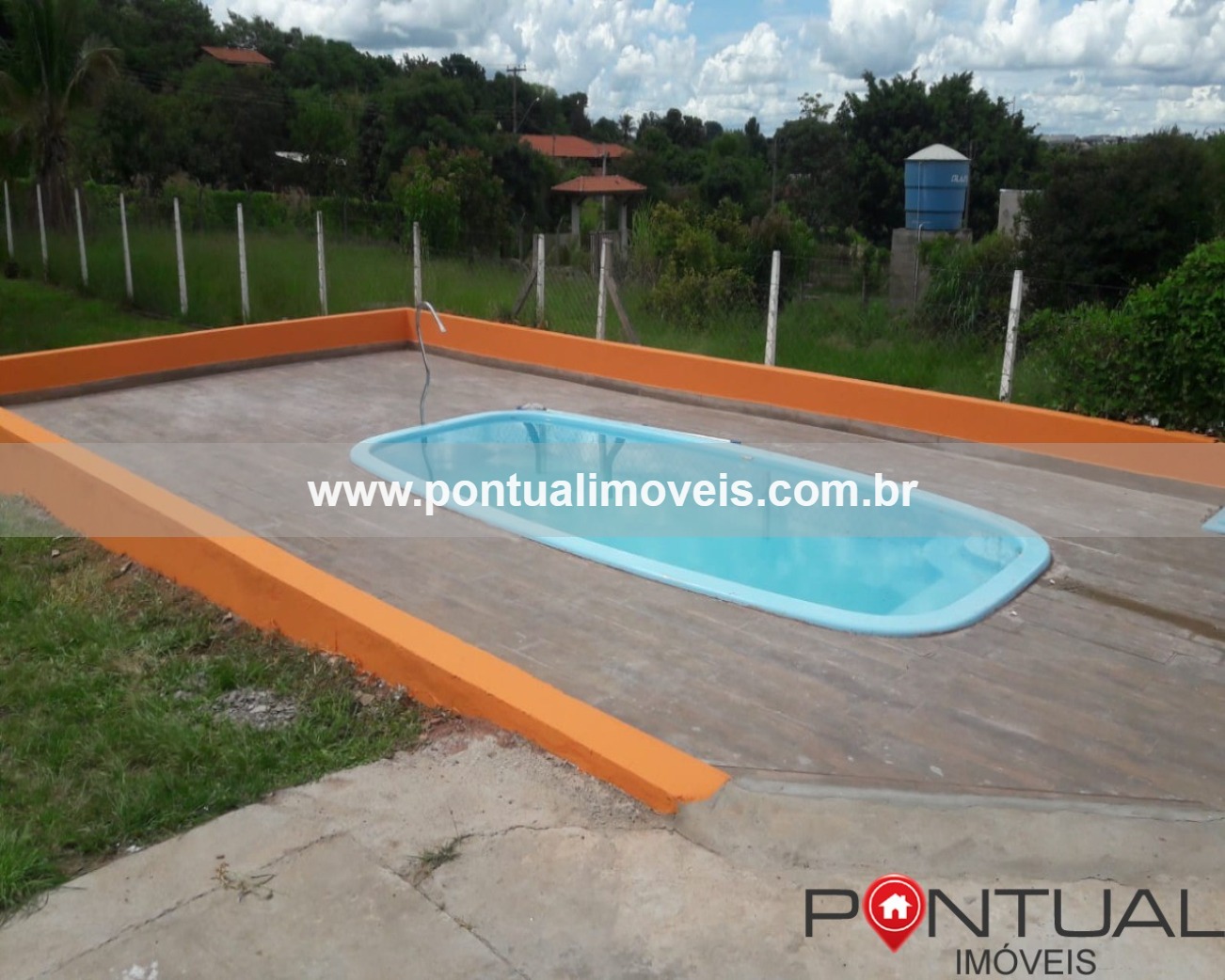 Chácara venda estância santa bárbara marília sp com piscina,