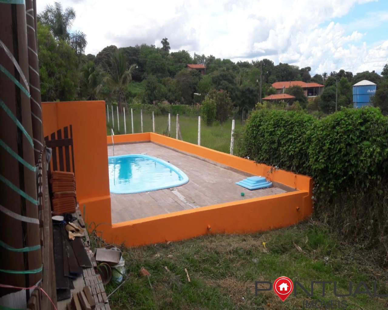Chácara venda estância santa bárbara marília sp com piscina,
