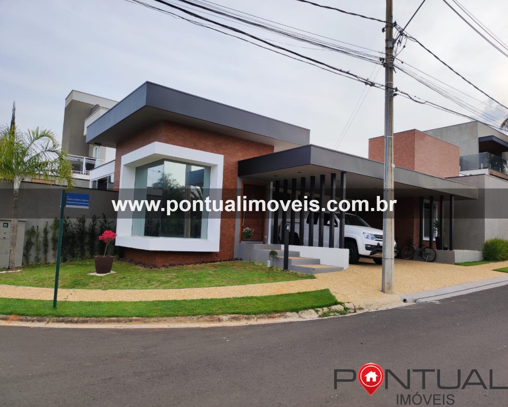 Casa à venda no condomínio reserva esmeralda em marília sp -