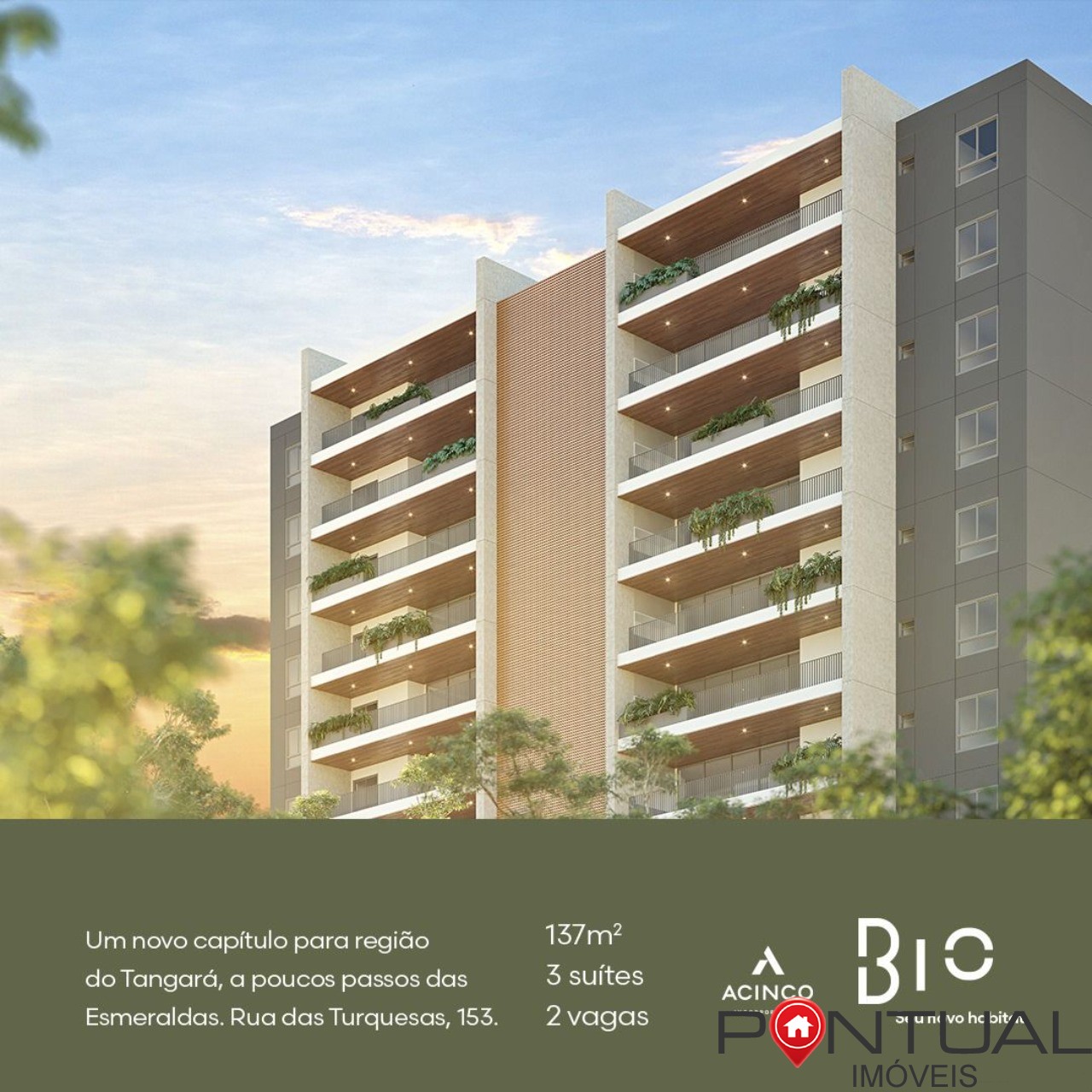 Lançamento ACINCO BIO. Venha visitar!