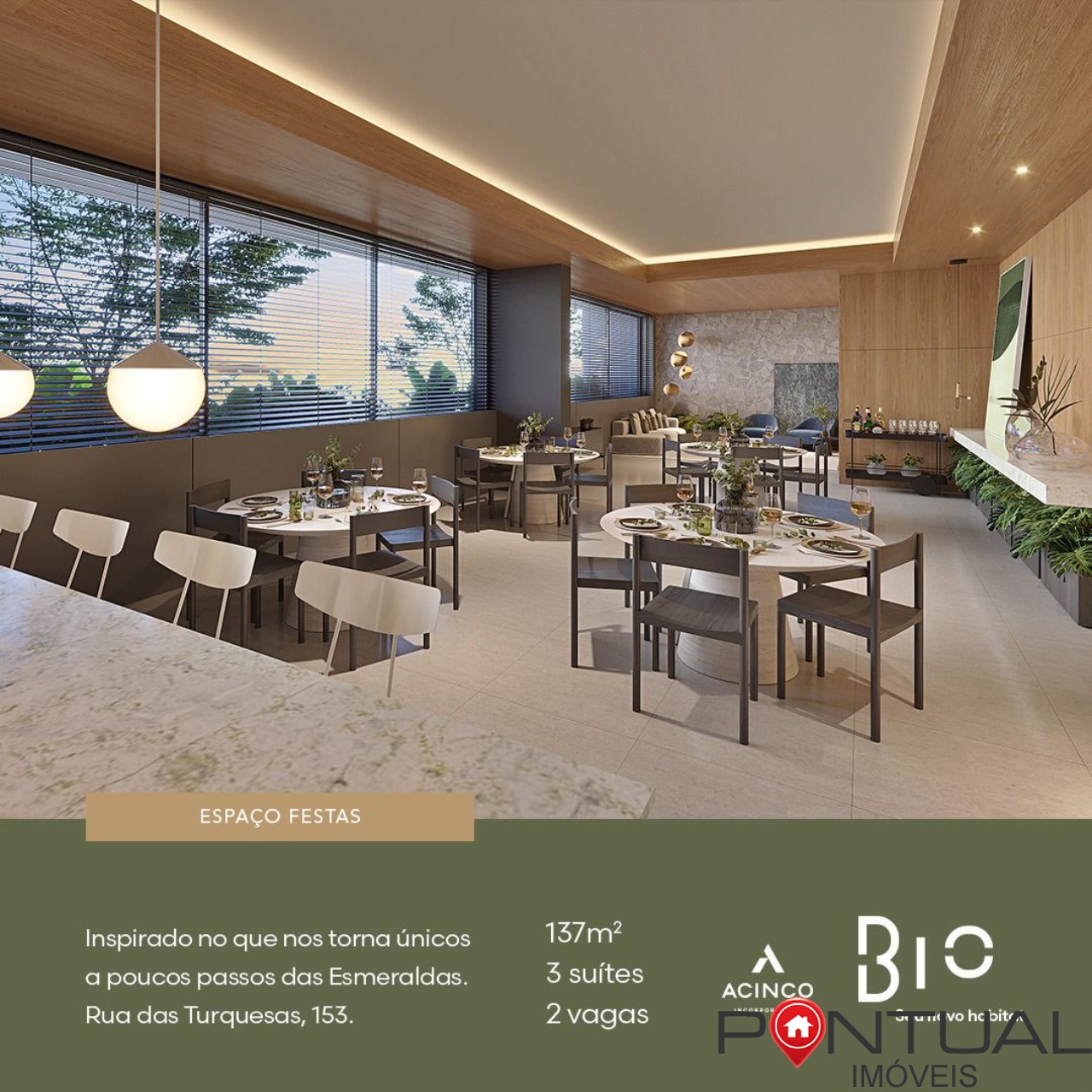 Lançamento ACINCO BIO. Venha visitar!