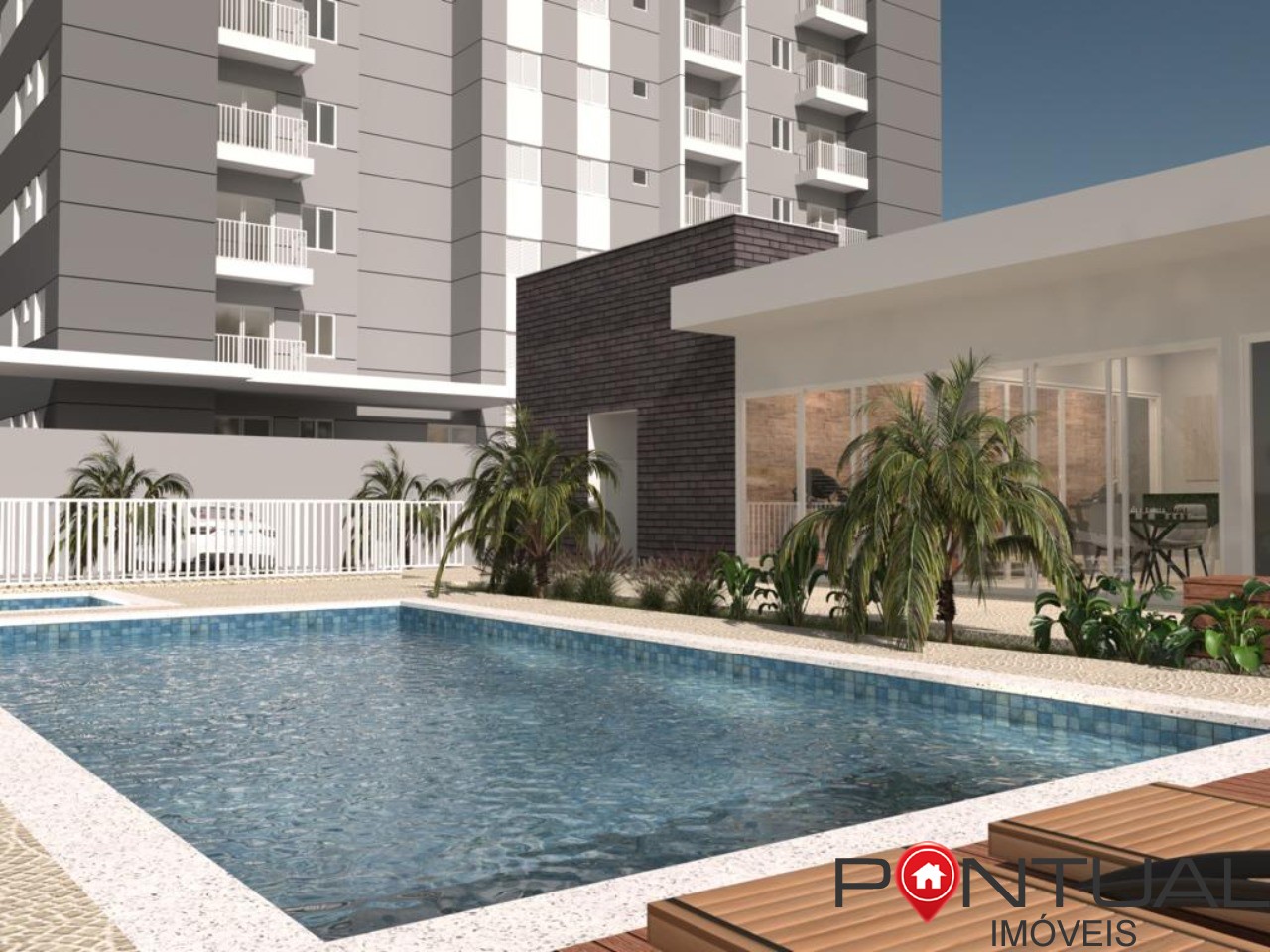 Apartamento à venda em Marília-SP, no bairro Palmital: 2 quartos, sala, banheiro, garagem - 50m² de área. Confira!