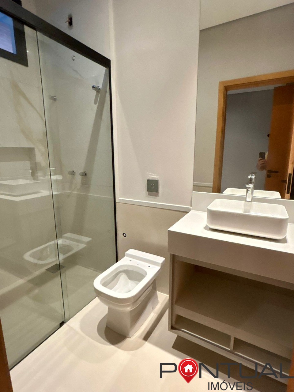 Casa à venda Marília Terras da Fazenda Casa luxo piscina 3 suítes closet aceita permuta Pontual Imóveis - sua imobiliária em Marília de confiança