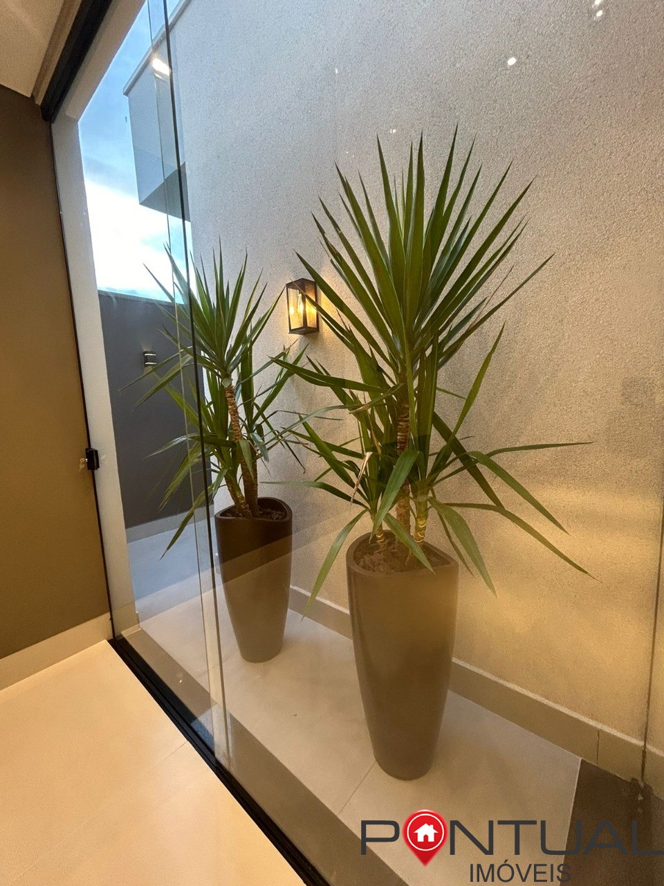 Casa à venda Marília Terras da Fazenda Casa luxo piscina 3 suítes closet aceita permuta Pontual Imóveis - sua imobiliária em Marília de confiança