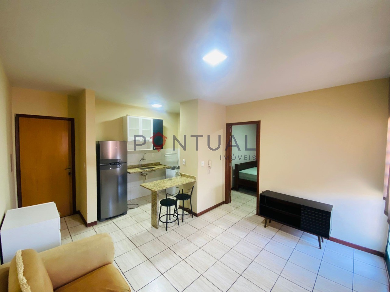 Apartamento à venda em marília-sp, boa vista: 1 quarto, 1 sa