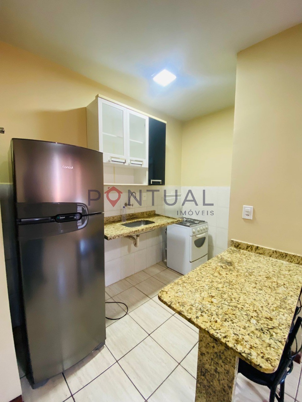 Apartamento à venda em marília-sp, boa vista: 1 quarto, 1 sa