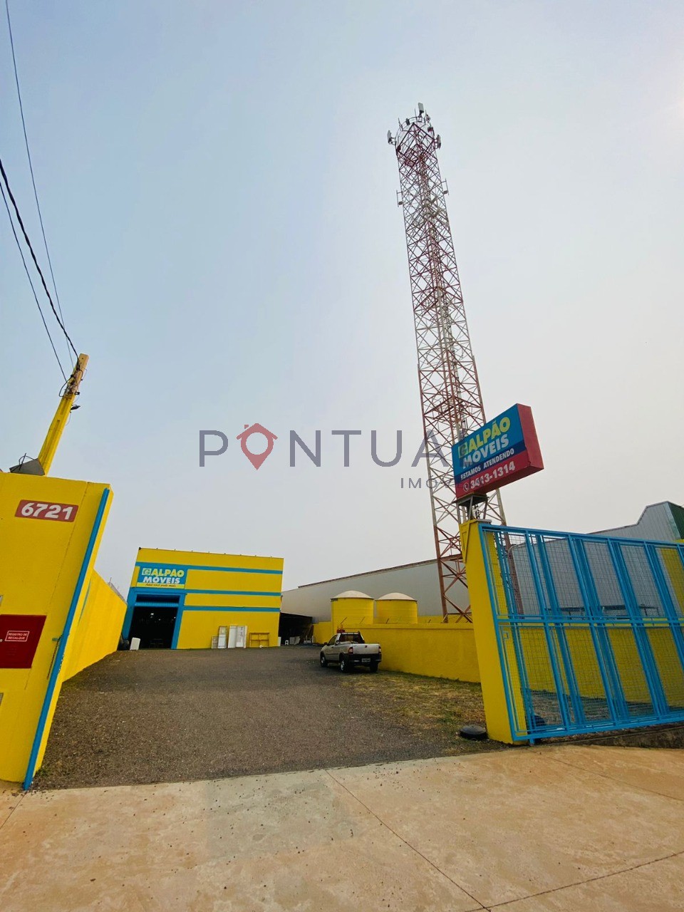Aluguel de barracão comercial no distrito industrial santo b