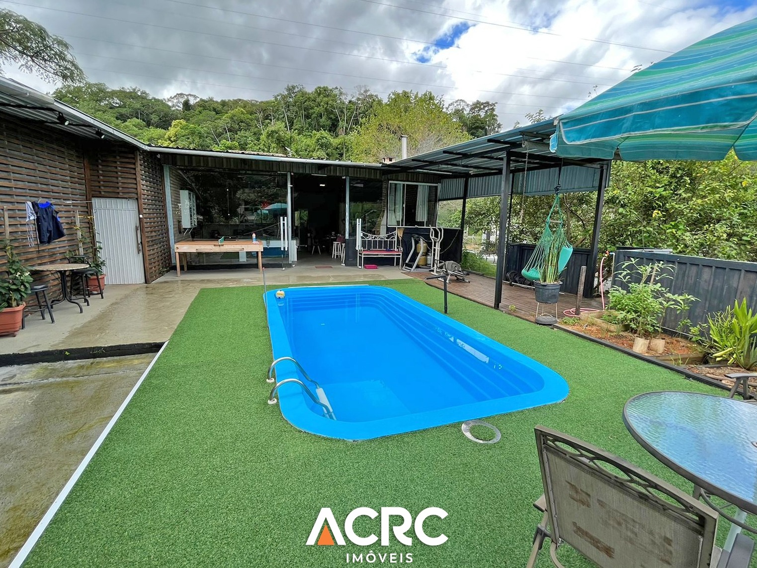 Terreno com 02 casas e galpão para venda no bairro Belchior Central em Blumenau | ACRC Imóveis — foto 7